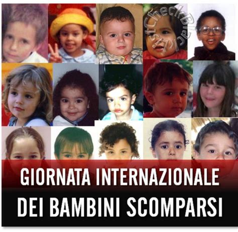 bambini scomparsi in italia dati
